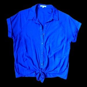 🔮4for$20🔮Front-knot crop top